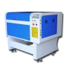 Graveur Laser CO2 Machine de Gravure Découpe 50W Table Travail 400x600mm